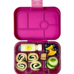 Yumbox Lunchbox with 6 Compartments, Original - Malibu Purple / Mermaid Tray
