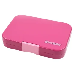 Yumbox XL Lunchbox with 4 Compartments, Tapas - Malibu Purple/ Rainbow Tray