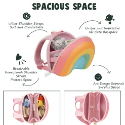 Zoy Zoii Backpack, Rainbow